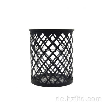 Black Bin Mehrzweck Metalldrahtkerzenhalter